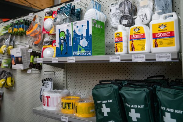 Dyers Road ITM have a large supply of safety equipment and products in their store in Christchurch